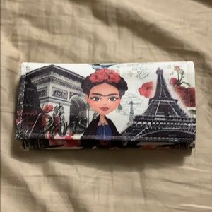 Frida kahlo wallet purchased in Mexico
